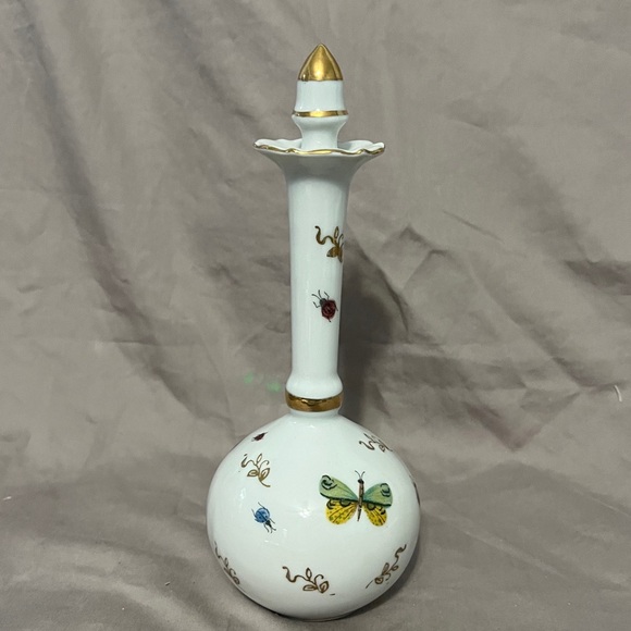 Vintage porcelain Lenwile Ardalt vanity set. - Picture 8 of 15